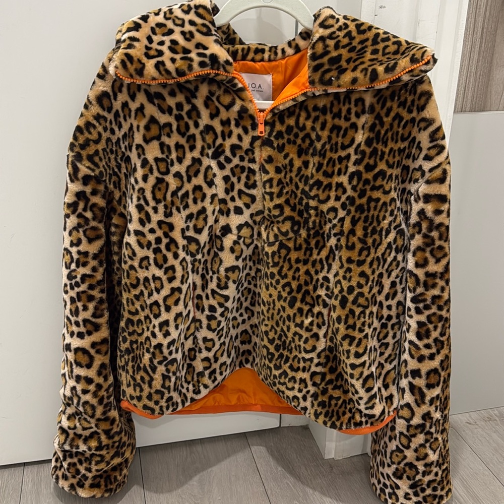 JOA leopard fleece